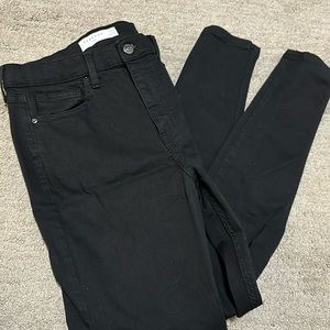 Topshop Black Jamie Skinny Jeans